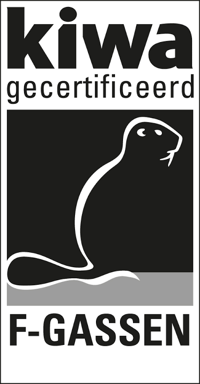 Kiwa gecertificeerd — F-gassen